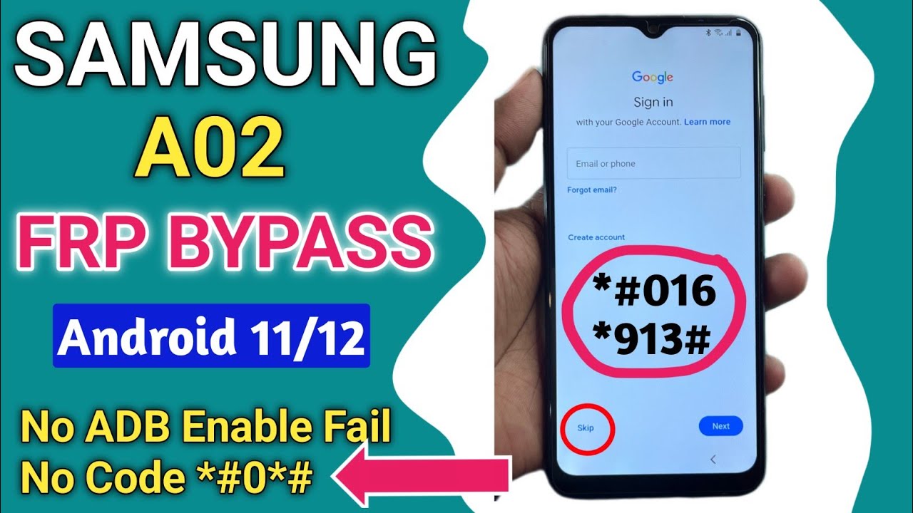 Samsung A02 FRP Bypass Without PC | Android 11/12 Google FRP Unlock 2024 | TalkBack Not Working