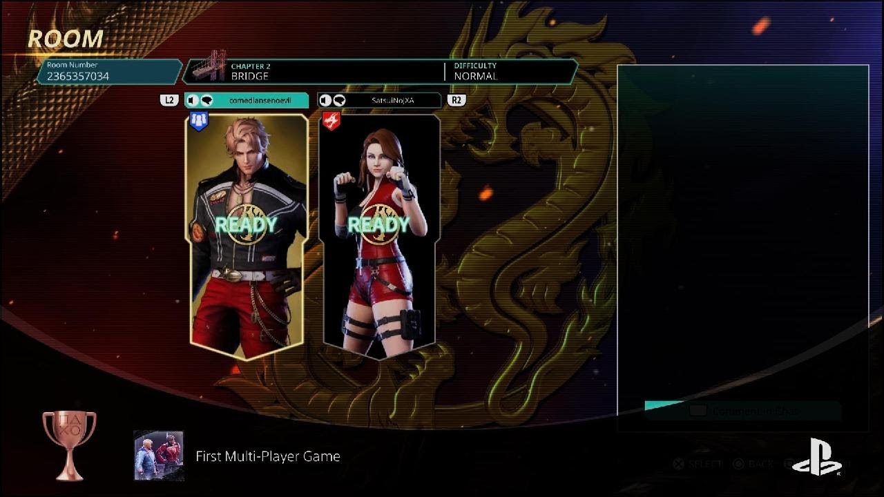 Double Dragon Revive, First multi-player game trophy