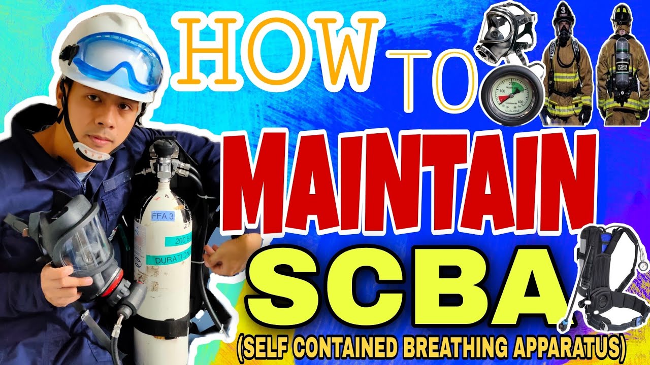 How To Maintain SCBA (SELF CONTAINED BREATHING APPARATUS) Onboard - VLOG#8