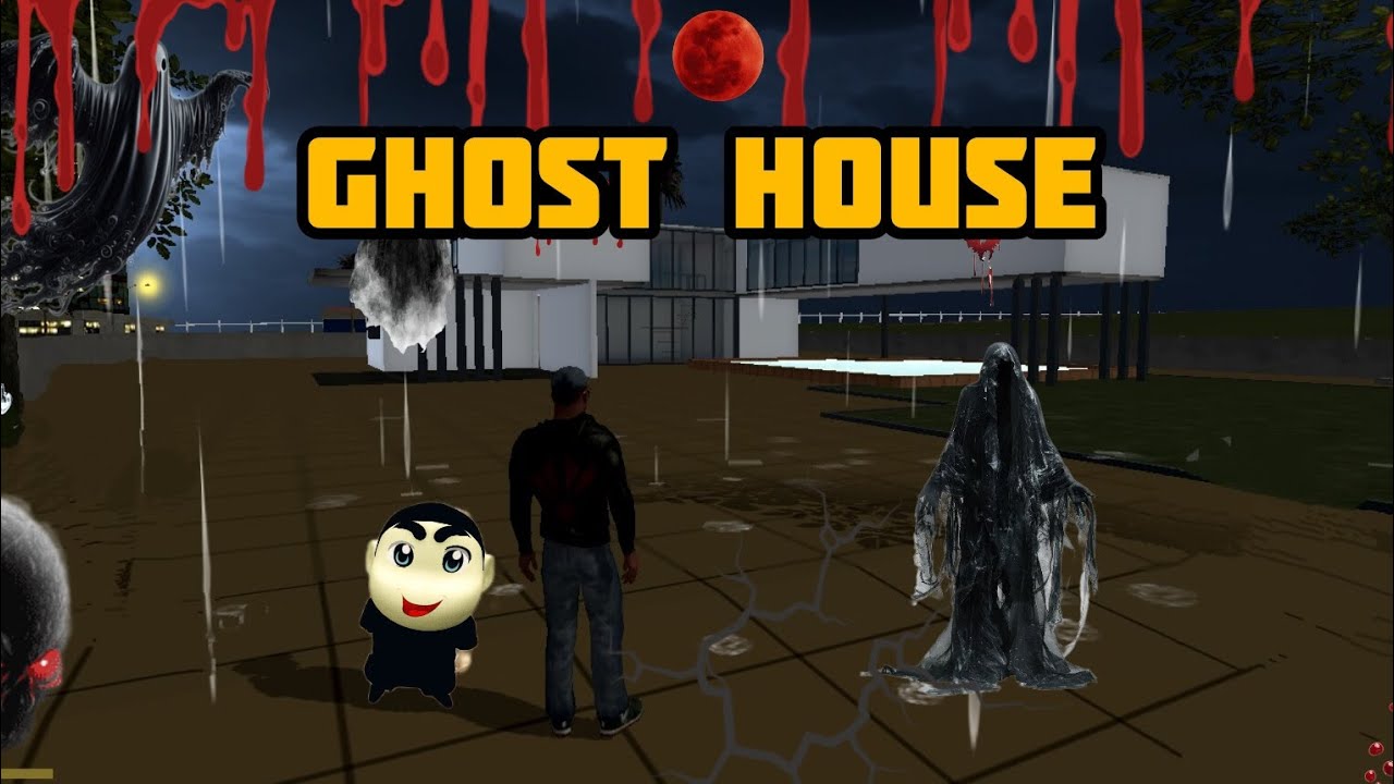 Franklin and shin-chan locked Ghost House 🏠👻#⃣ #indianbikesdriving3dnewtodayupdate 