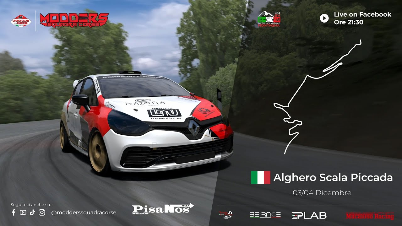 ASSETTO CORSA - Sesta Tappa,  Alghero Scala Piccada 2024