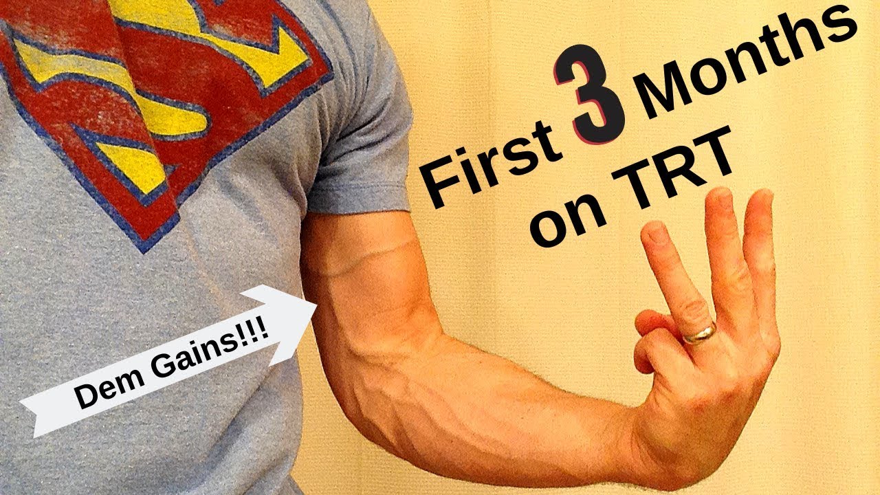 Первые 3 месяца ЗТТ — заместительной терапии тестостероном