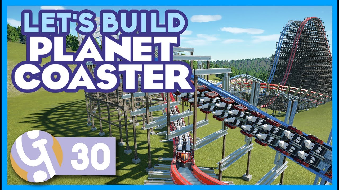 🎢 Duelling Hybrid Coasters (Part 1) | Let's Build Planet Coaster #30