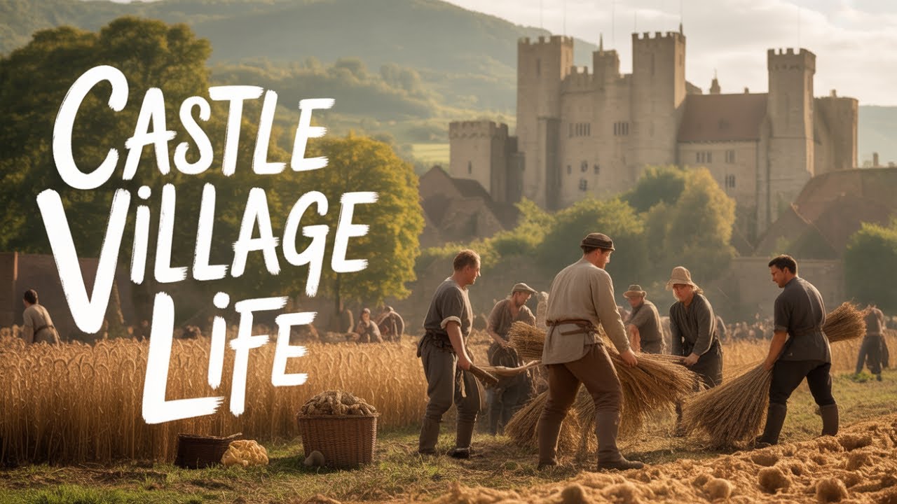 Inside Medieval Villages Castle Farming and Feasts