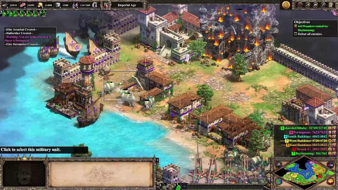Age of Empires 2 Burma Campaign !