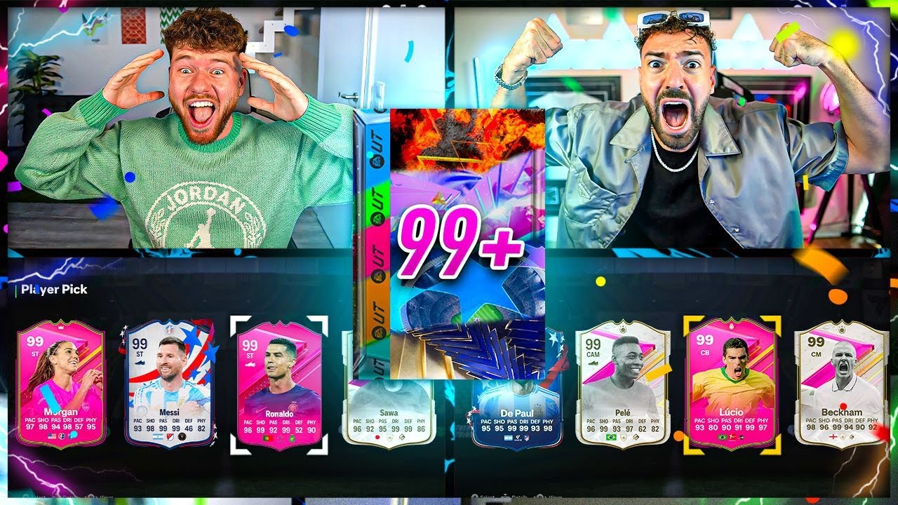 SO KRASS 🔥😨 99+ WUNDERTÜTE PICK SQUAD BUILDER BATTLE 🚨 EA FC 24