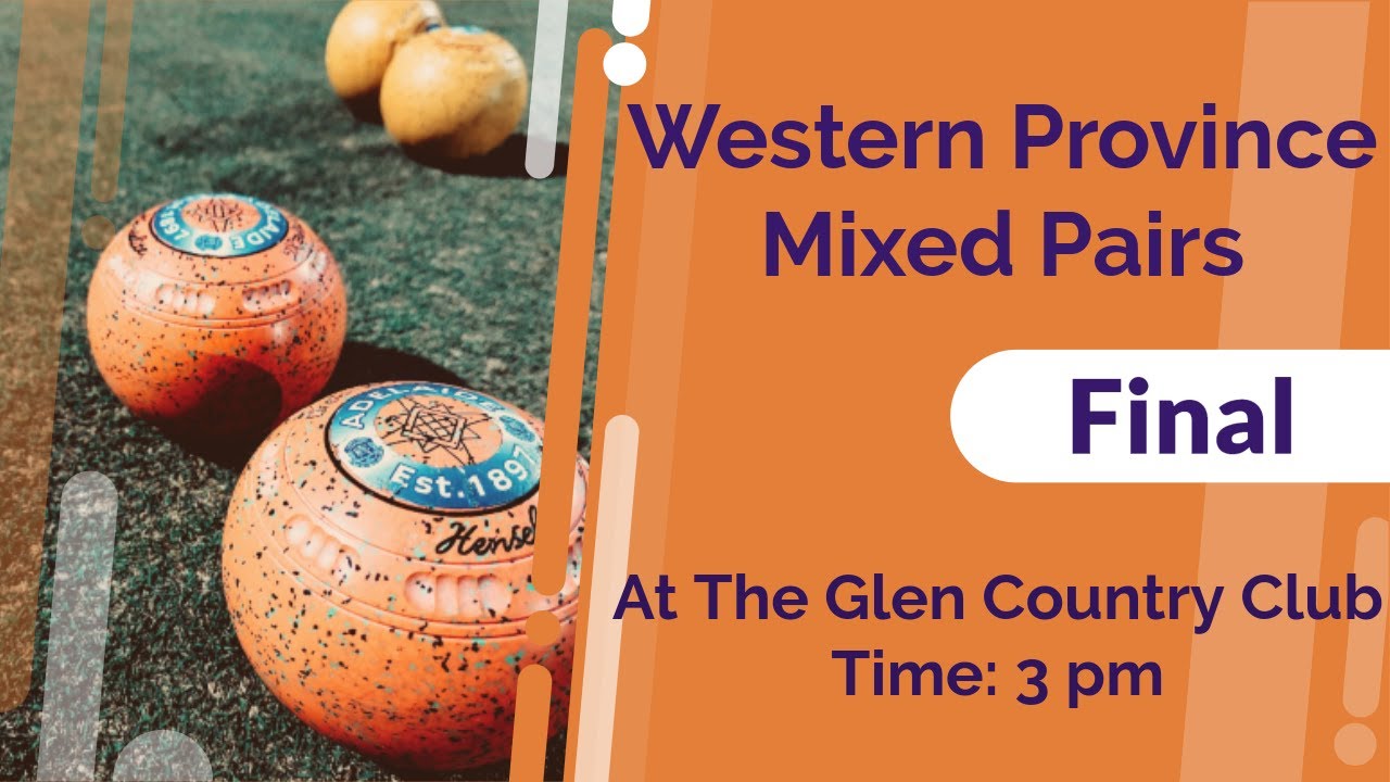 Western Province Mixed Pairs Tournament Final 2023