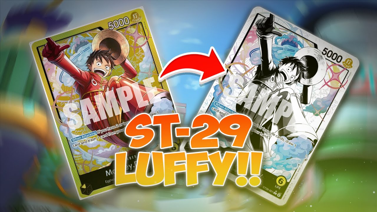 ST-29 Egghead Luffy is INSANE!!