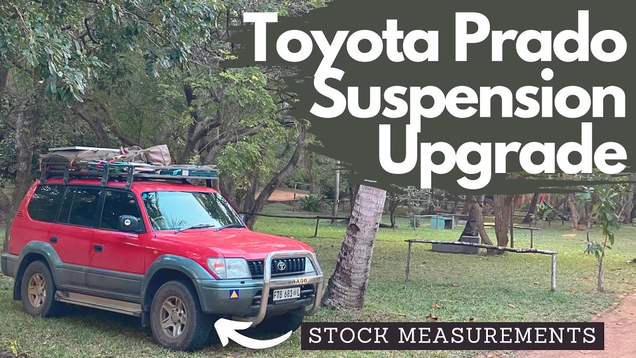1997 Toyota Prado 95 3.4 V6 Stock Suspension Measurements (BEFORE Tough Dog Upgrade)