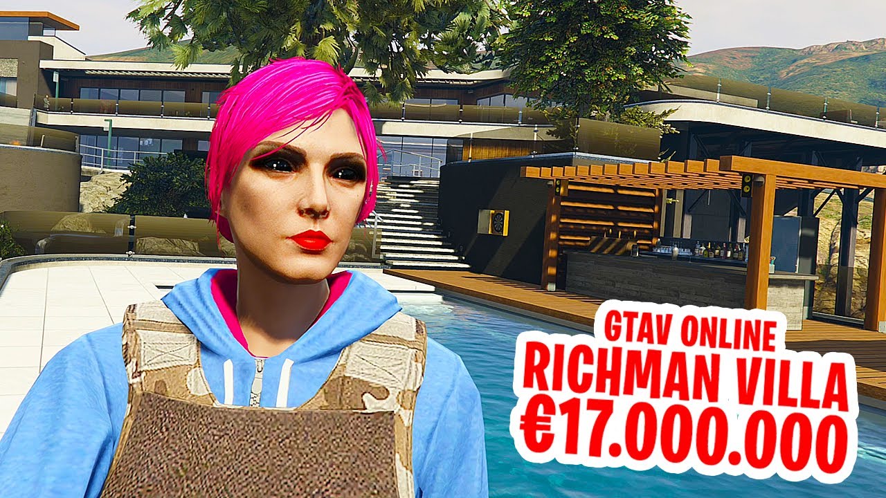 &euro;17.000.000 MANSION KOPEN in GTAV ONLINE!