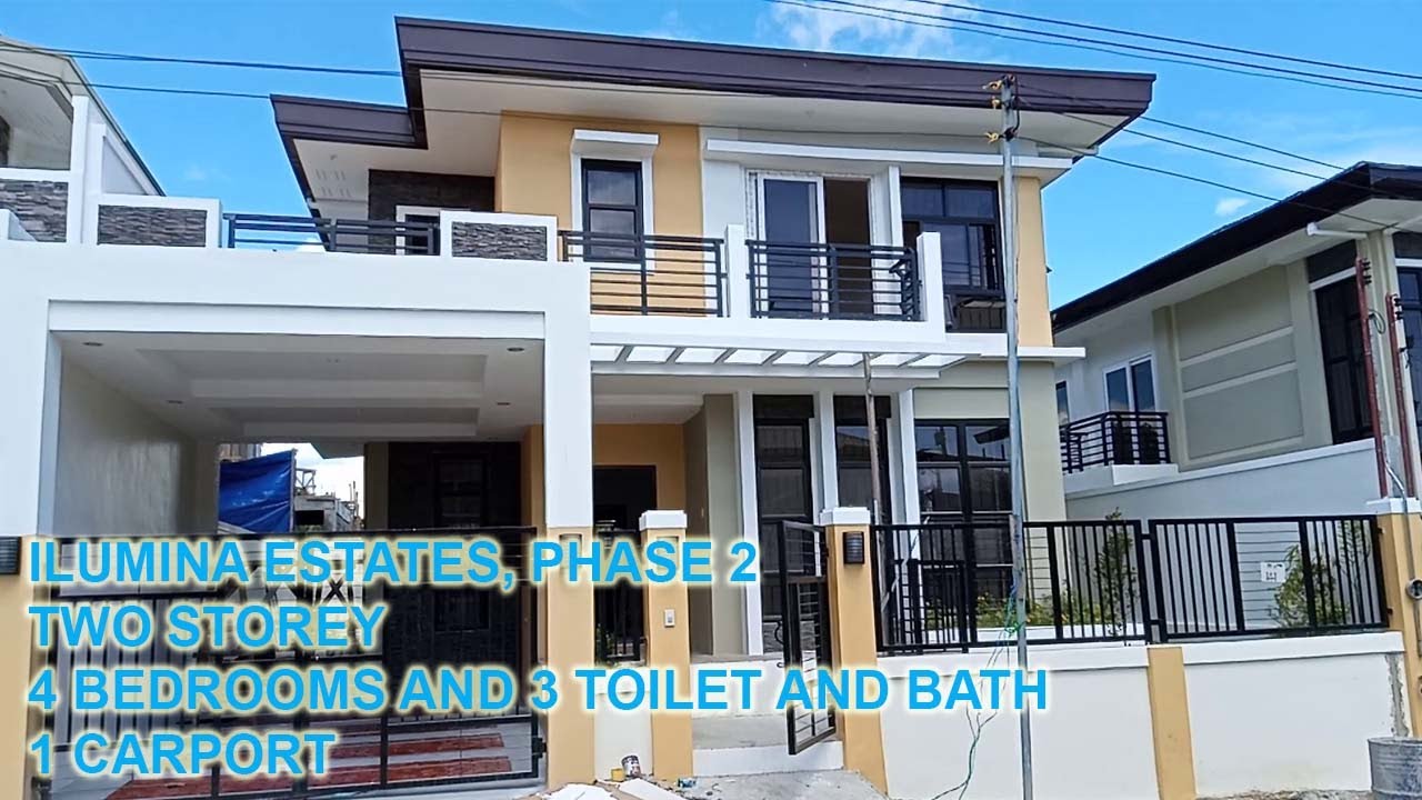 2-Storey House and Lot at High End Subdivision Ilumina Estates Phase 2 Under Construction