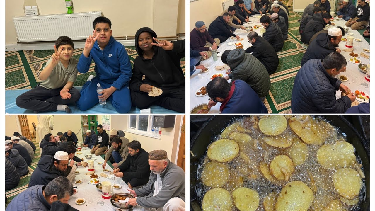 8th Iftaari at local masjid #kashmiri #food #chattroh #dailyvideo #ramadhan #iftar 