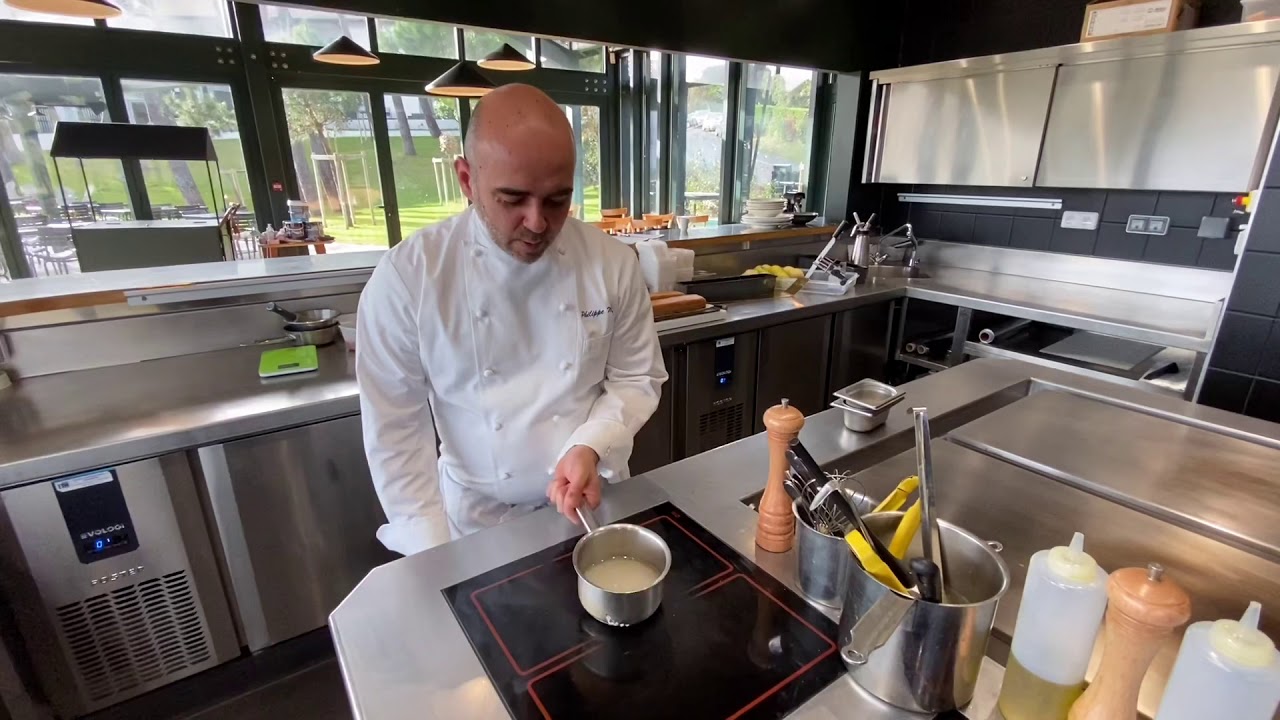 Landes : la recette confinée de Philippe Moreno, chef des Hortensias du Lac, à Hossegor.