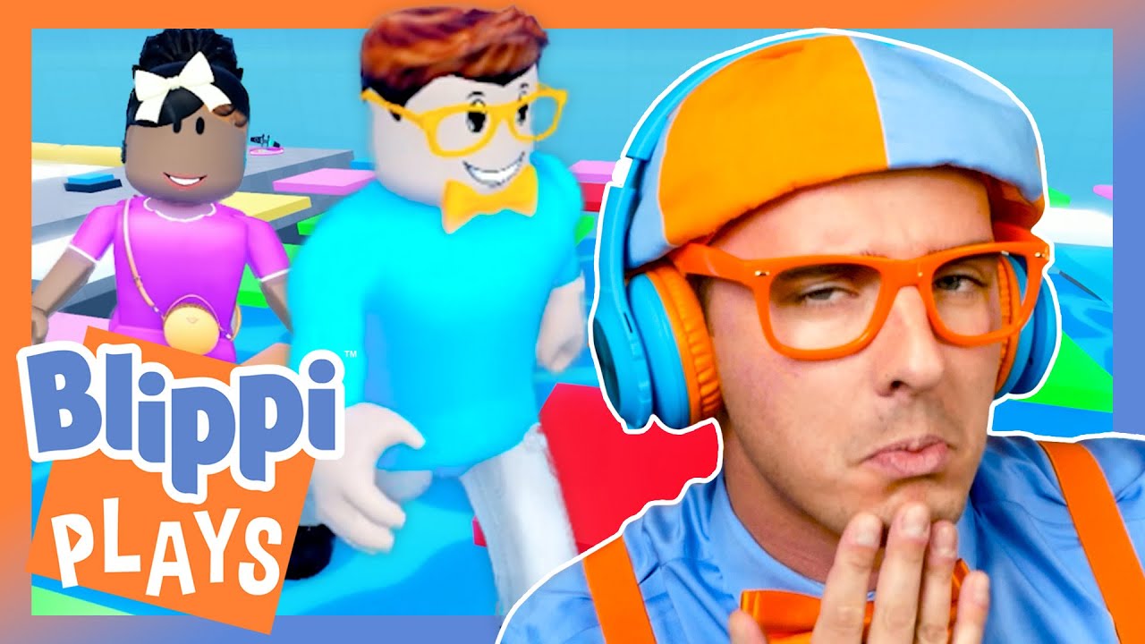FULL EPISODES of Teamwork Puzzles with Meekah | BEST OF BLIPPI PLAYS | Roblox Gaming Videos for Kids