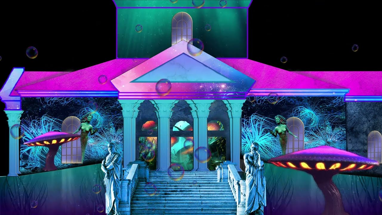 Breda Castle Light Projection