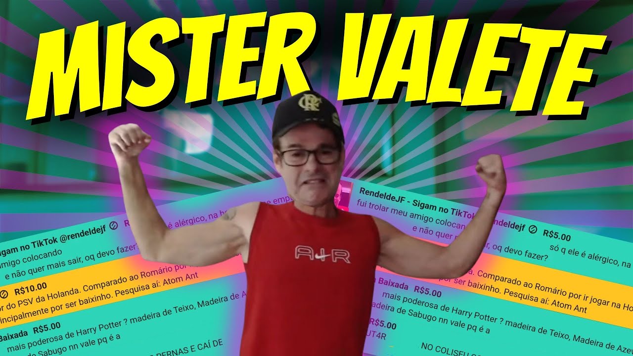 Mr. Valete está diferente! Super Chats fora da curva