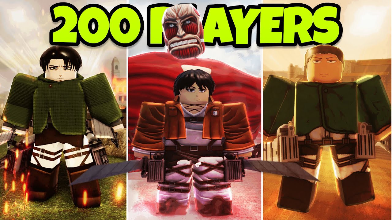 Исследуем Dead Roblox Attack On Titan Games