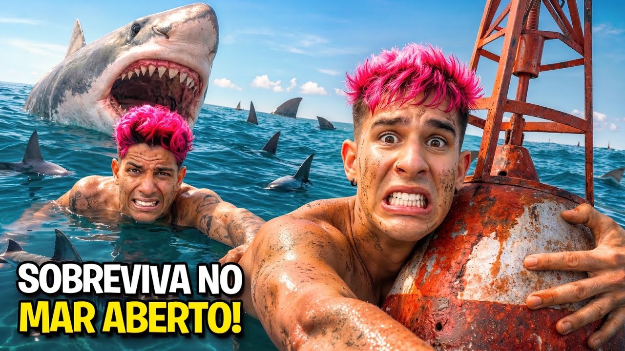 SOBREVIVI EM UMA BÓIA NO MEIO DO MAR POR 3 DIAS *o Leozinho afogou
