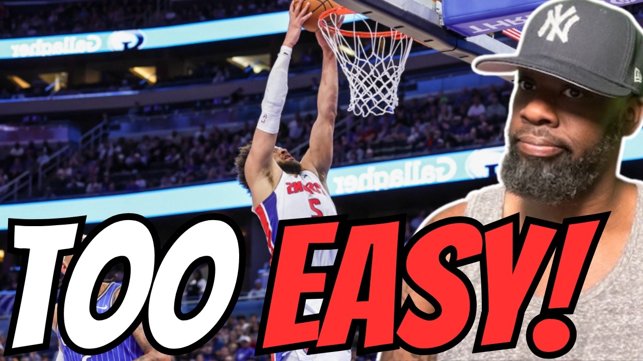 NETS FAN REACTS TO! Pistons vs Magic Game Highlights 3/1