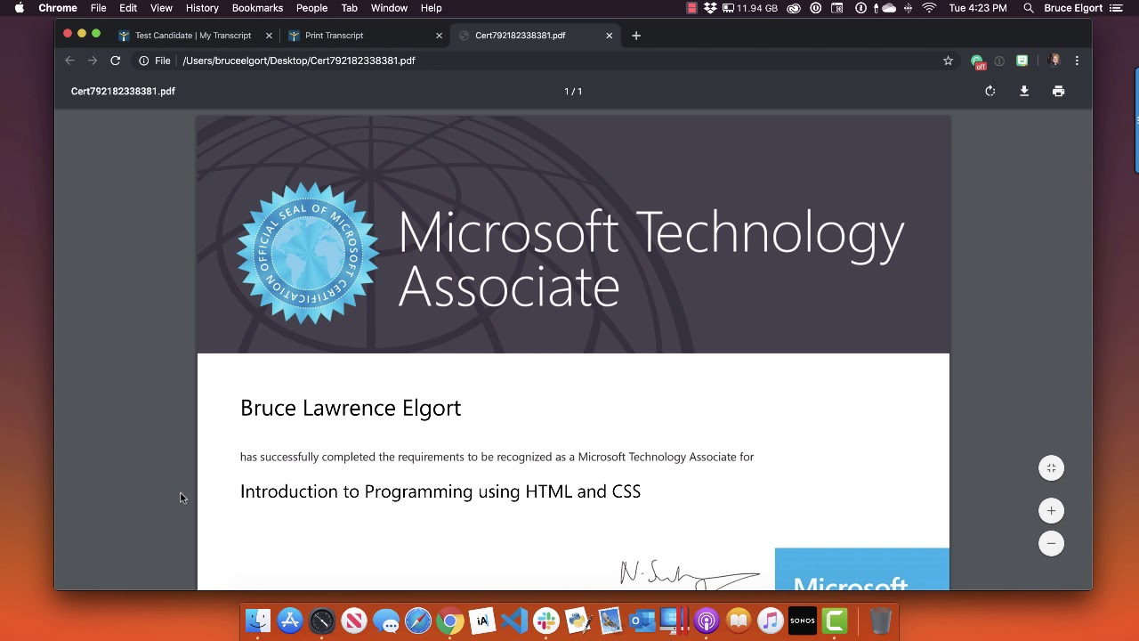 How to Download MTA Certificates