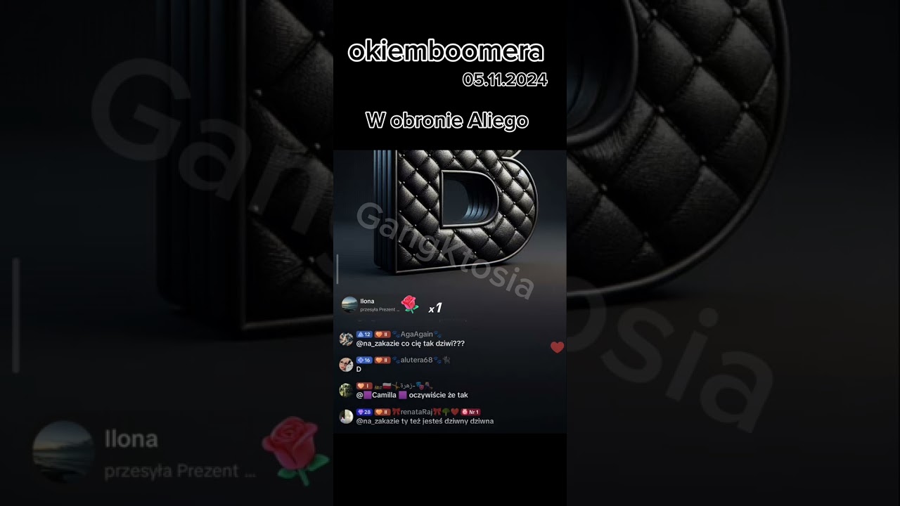 okiemboomera 05.11.2024 - w obronie Aliego