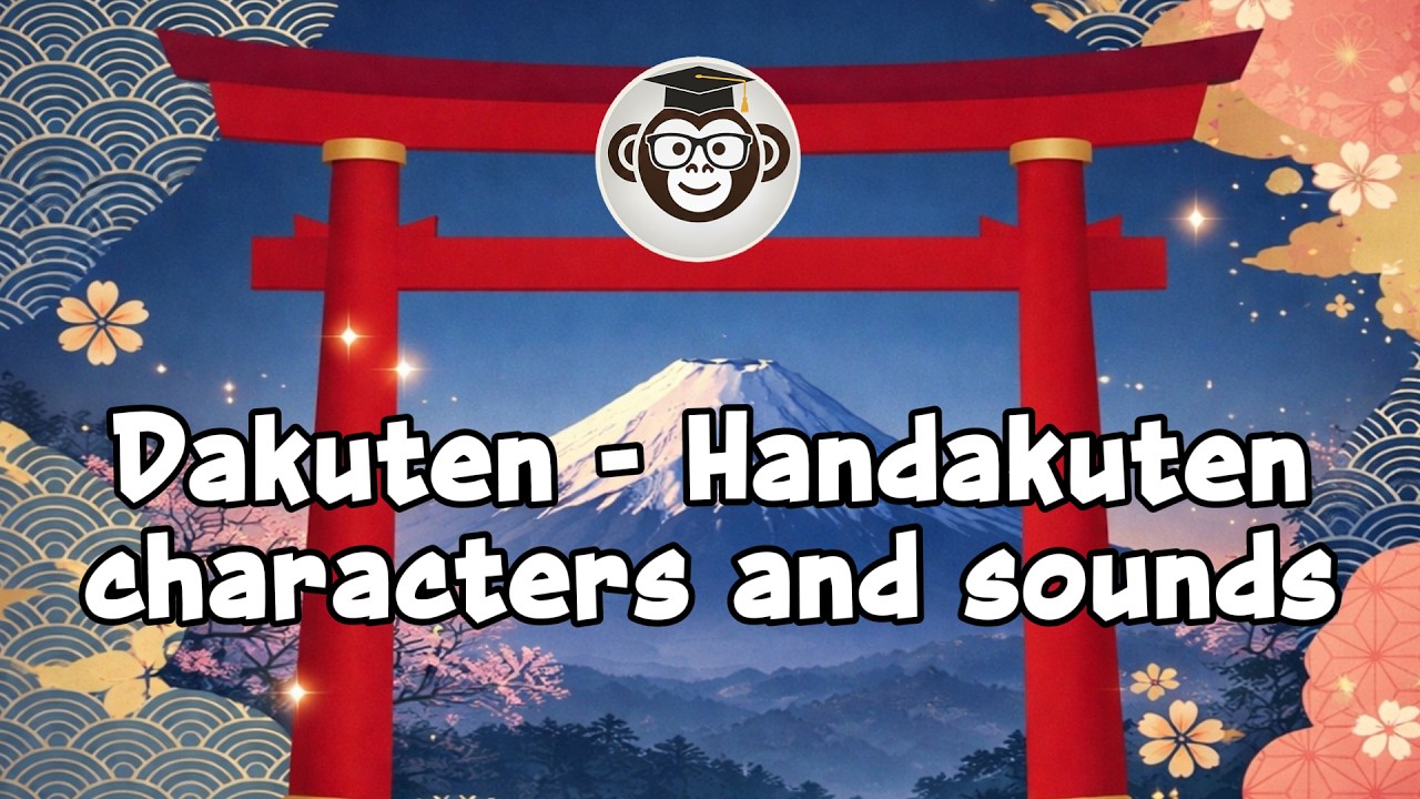 Hiragana Dakuten & Handakuten | Sounds and Characters Explained