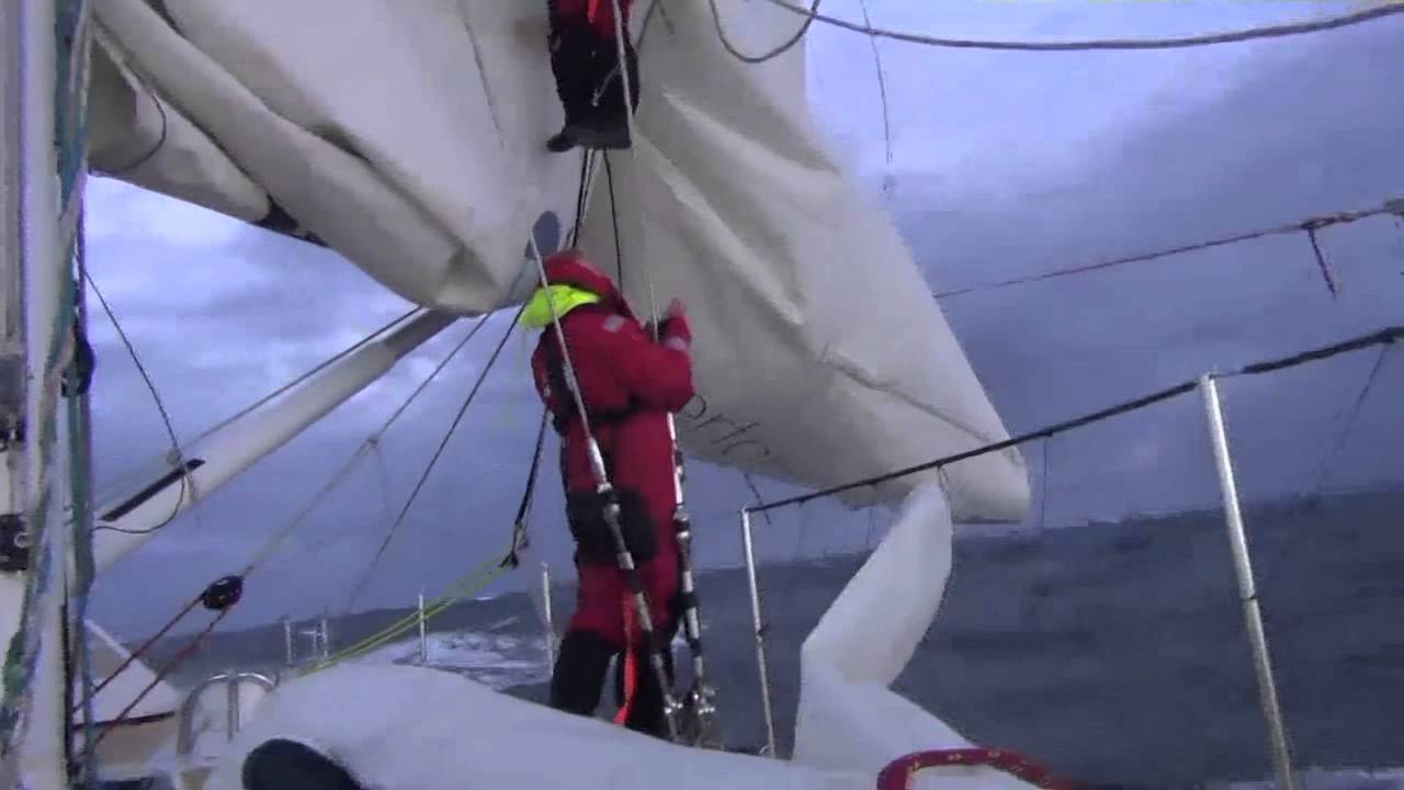 Mission Performance experiences tough weather in the Roaring Forties of the Southern Ocean