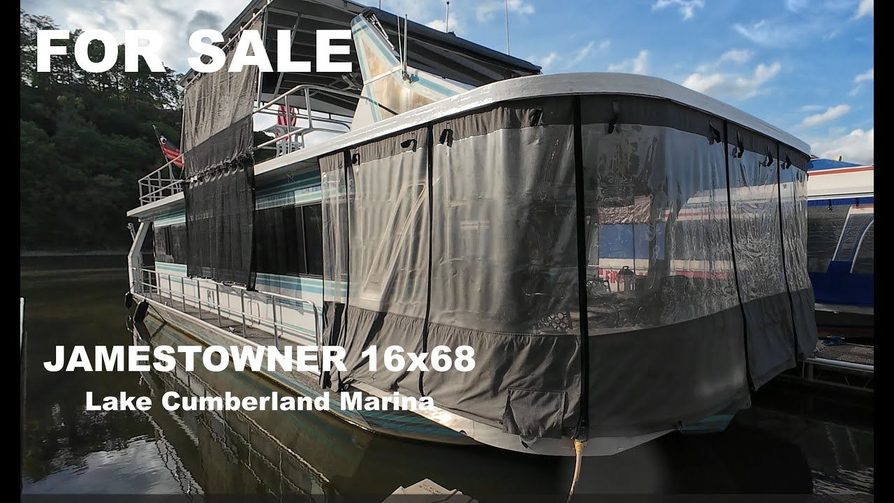 Jamestowner 16x68 Houseboat For Sale, Lake Cumberland