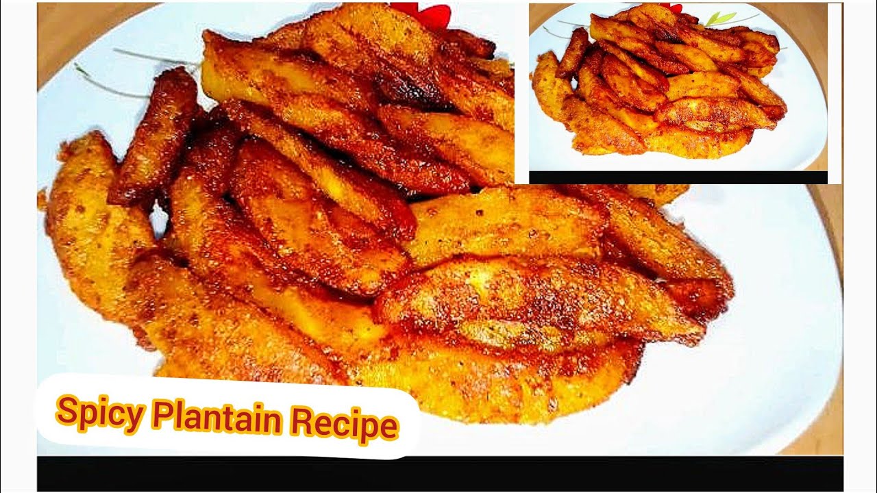Spicy Fried Plantain Recipe//Nigerian Plantain Recipe