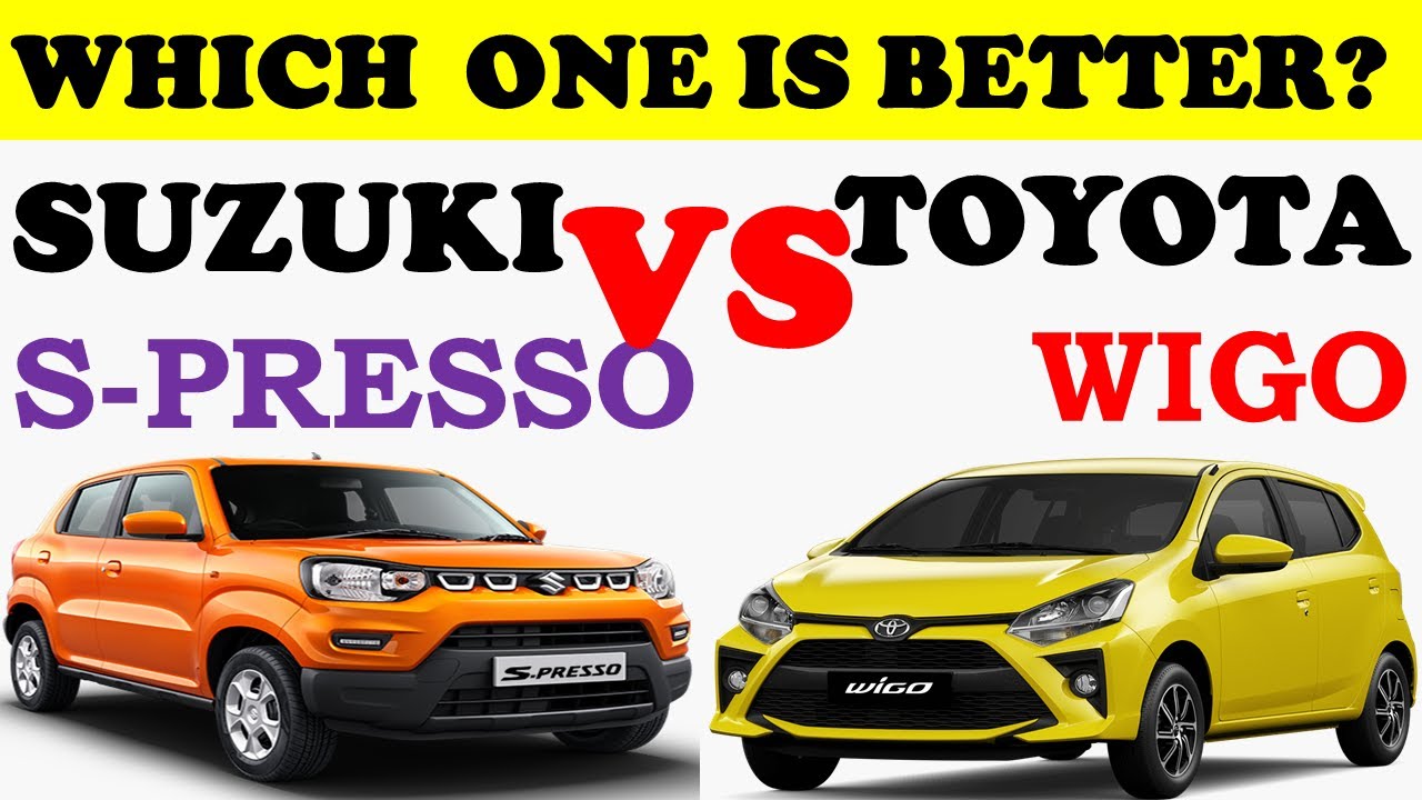 The New Suzuki S-PRESSO Vs Toyota WIGO | Best Car Comparison