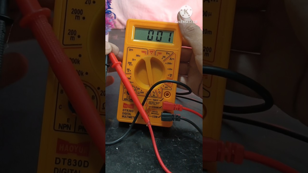 Repair a multimeter probes