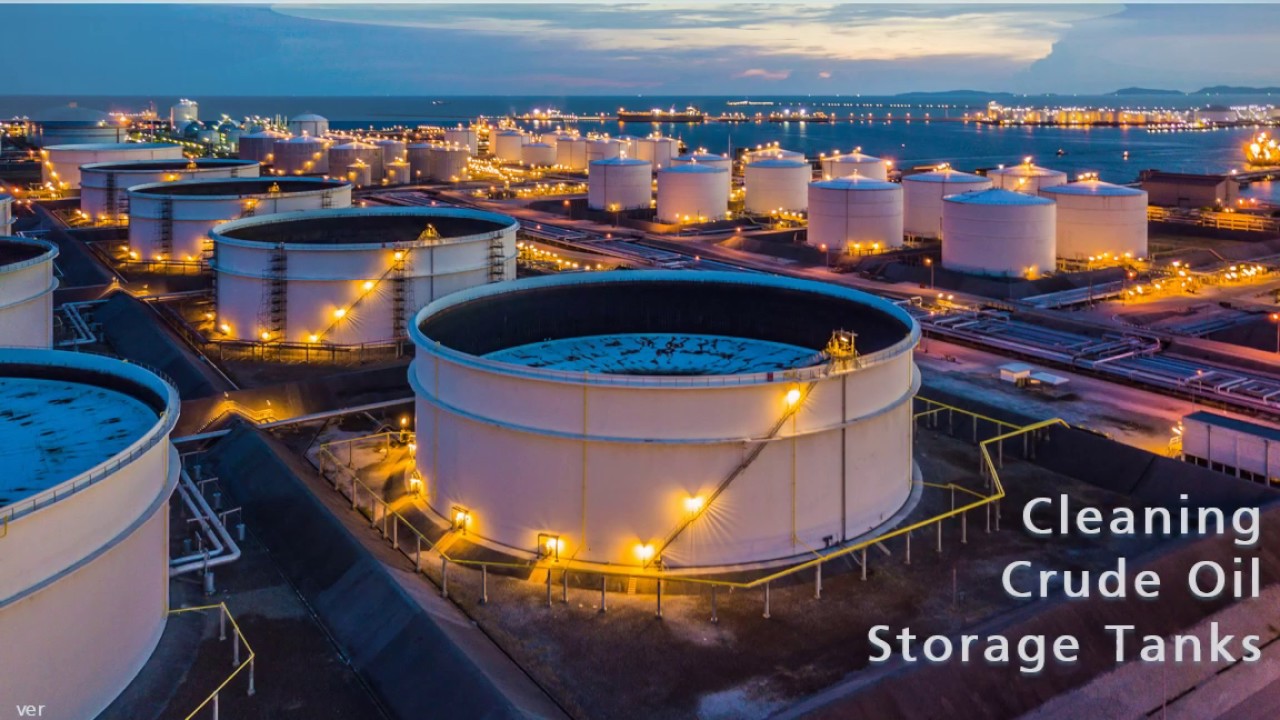 Cleaning crude oil storage tanks with Scanjet SC 60A