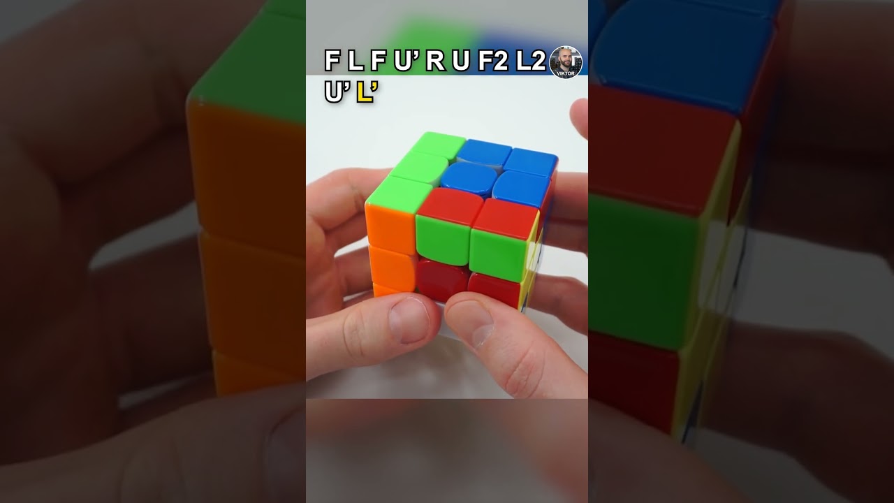 Hur man g&ouml;r kubm&ouml;nstret cube in a cube - Rubiks kub guide - Cuboss.se