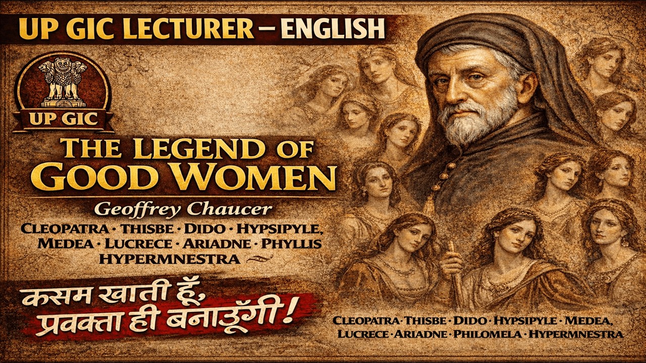 The Legends of Good Women by GEOFFREY CHAUCER | Dream vision poem |@radhikatripathi5396 🎯🎯🎯🎯✅✅📌