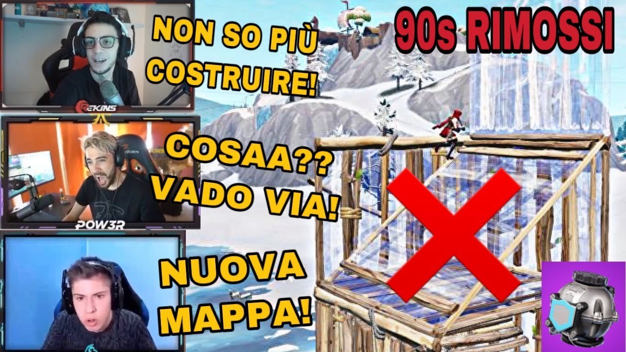 STREAMER REAGISCONO E PROVANO IL *NUOVO* SISTEMA DI BUILDING DI FORTNITE!