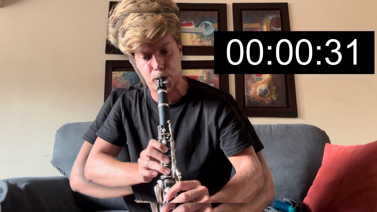 How long can I play on 1 Breath? (experiment)