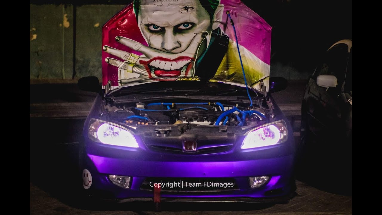 HONDA CIVIC 2005 (ES7) - ROYAL STANCE | BBS | PURPLE WRAPPED | KARACHI STREET RACERS | PKAS 2018