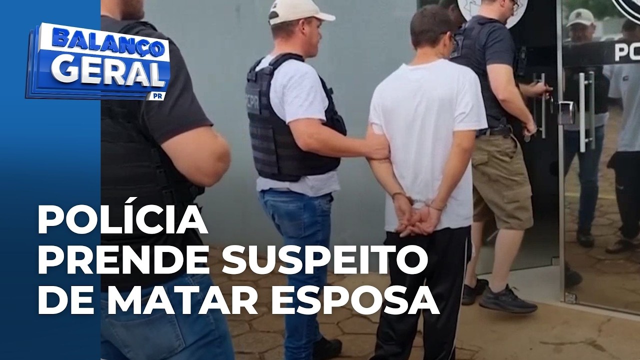 Polícia prende suspeito de matar a facadas a própria esposa