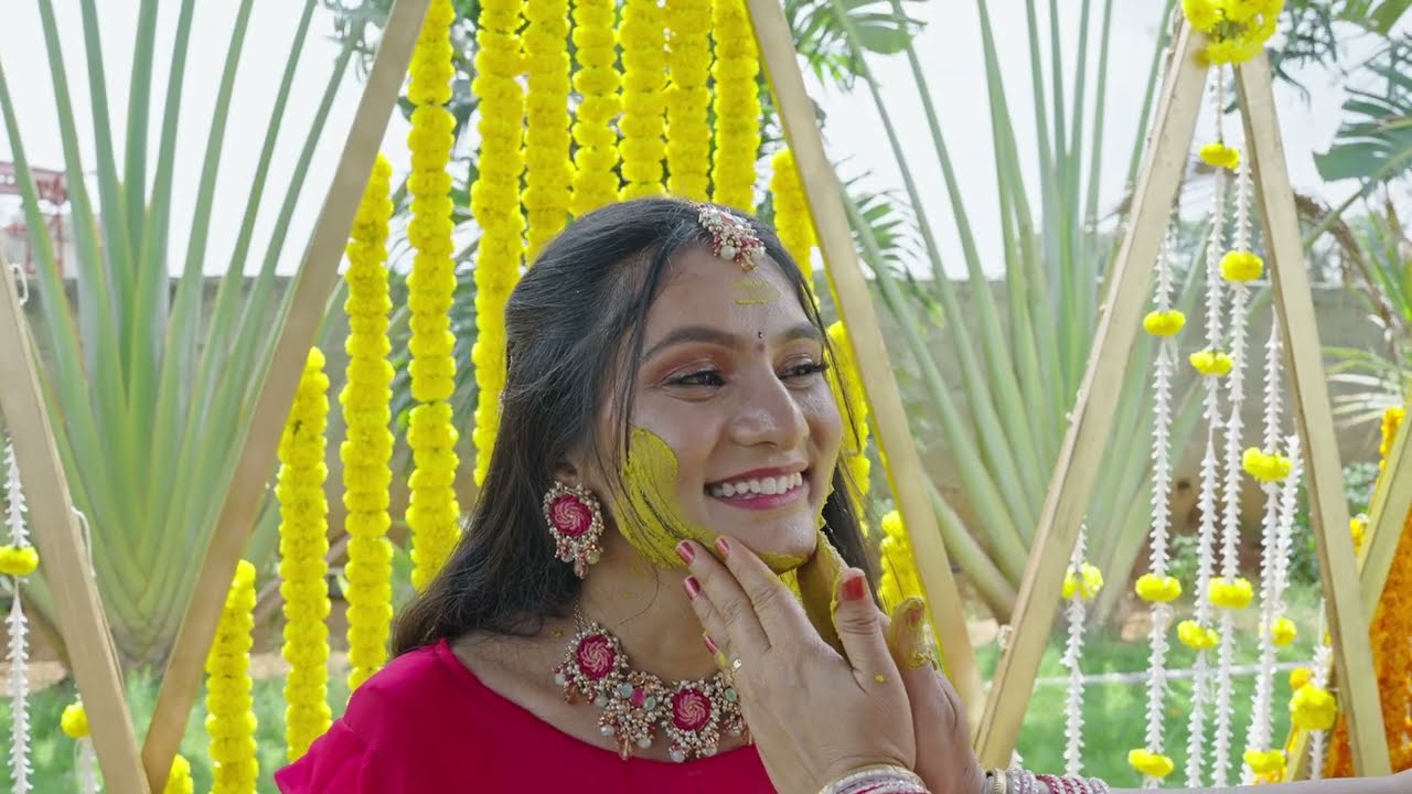 Pavani & Manas  Haldi & sangeth cinematic video