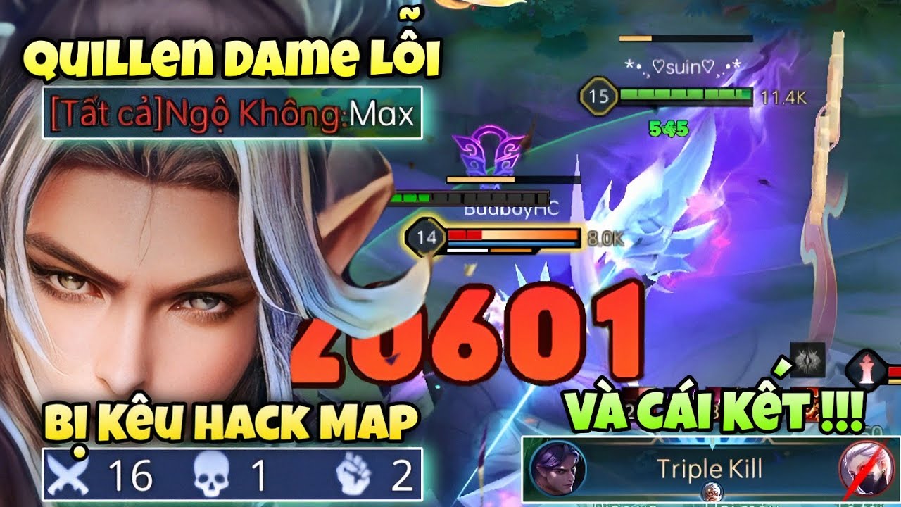 Quillen Dame Quá Mạnh 