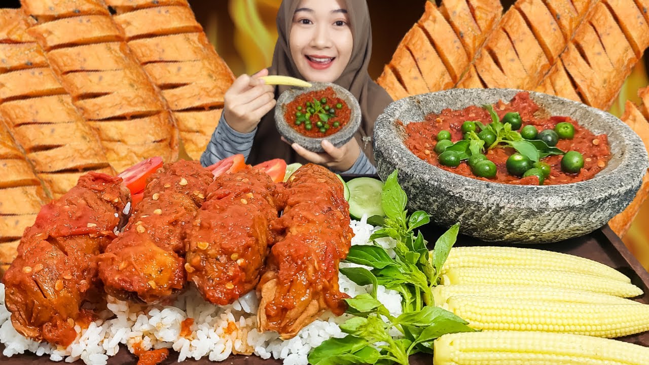 MAKAN SOSIS BOGEL PEDAS 🌶 PAKE SAMBEL TERASI 🔥