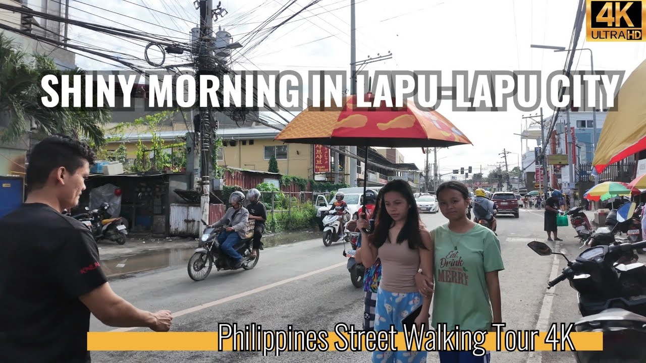 ​[4K] Morning walk in Lapu-Lapu City, Philippines | Real Local Vibes & ASMR 🇵🇭