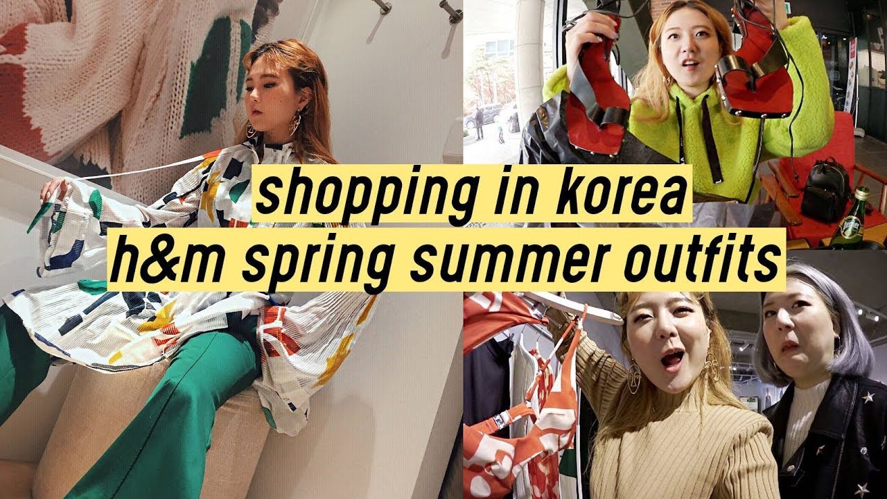 Shopping in Korea: H&M Spring Summer 2018 Outfits | Q2HAN