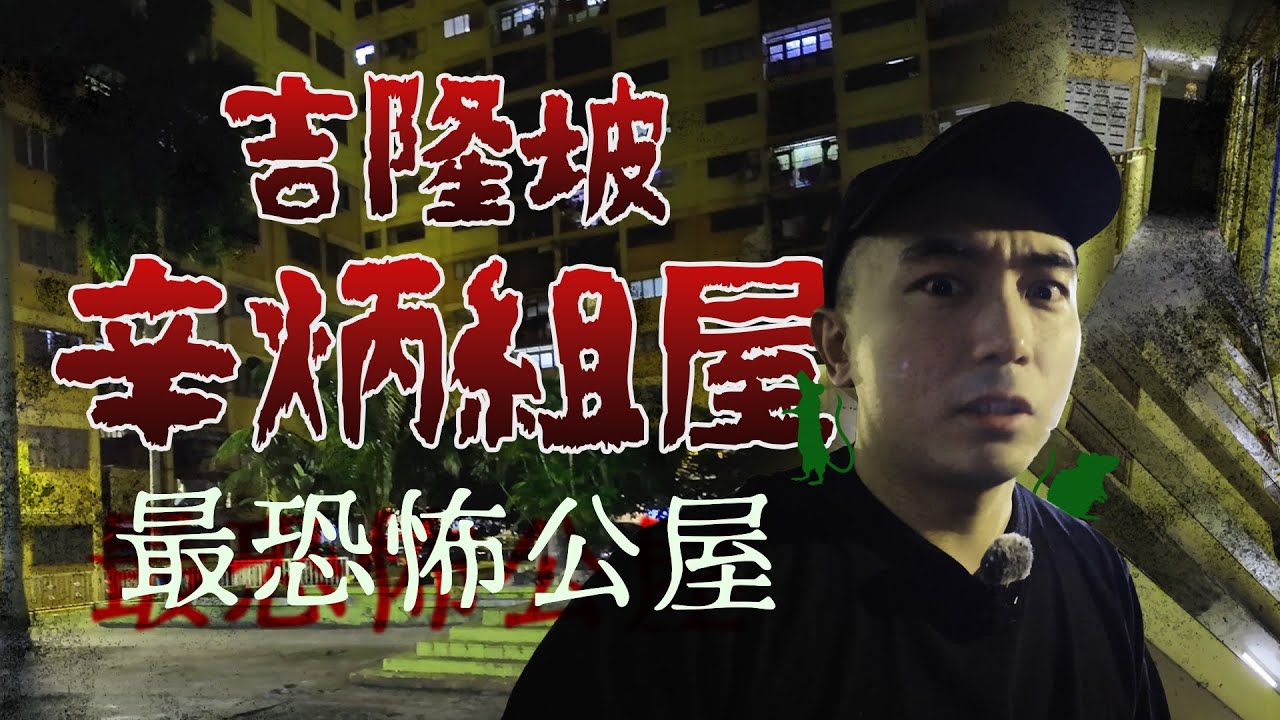 【辛柄組屋】深夜闖入吉隆坡最恐怖公屋探險！AI說這裡是千萬不要一人來的罪惡城！！？但老鼠好像比黑幫還多🥶...｜AP人生
