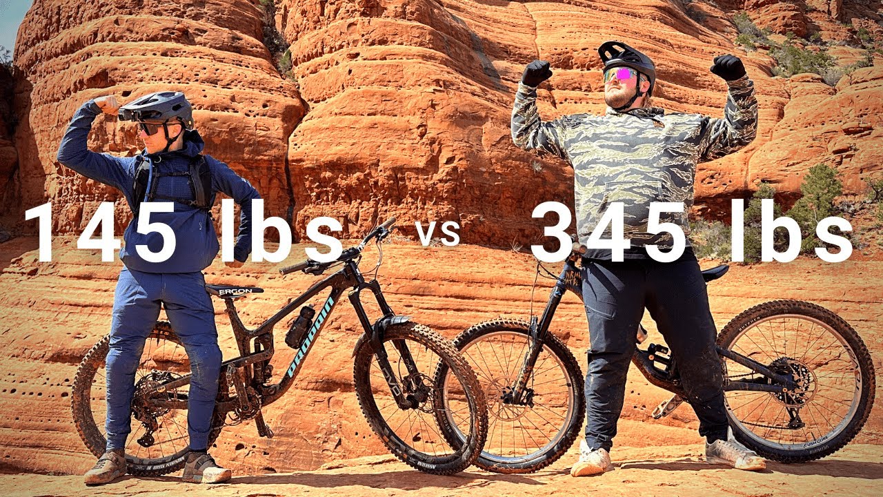 345 Pounds Man Attemps to ride an Insane World's Famous Trail