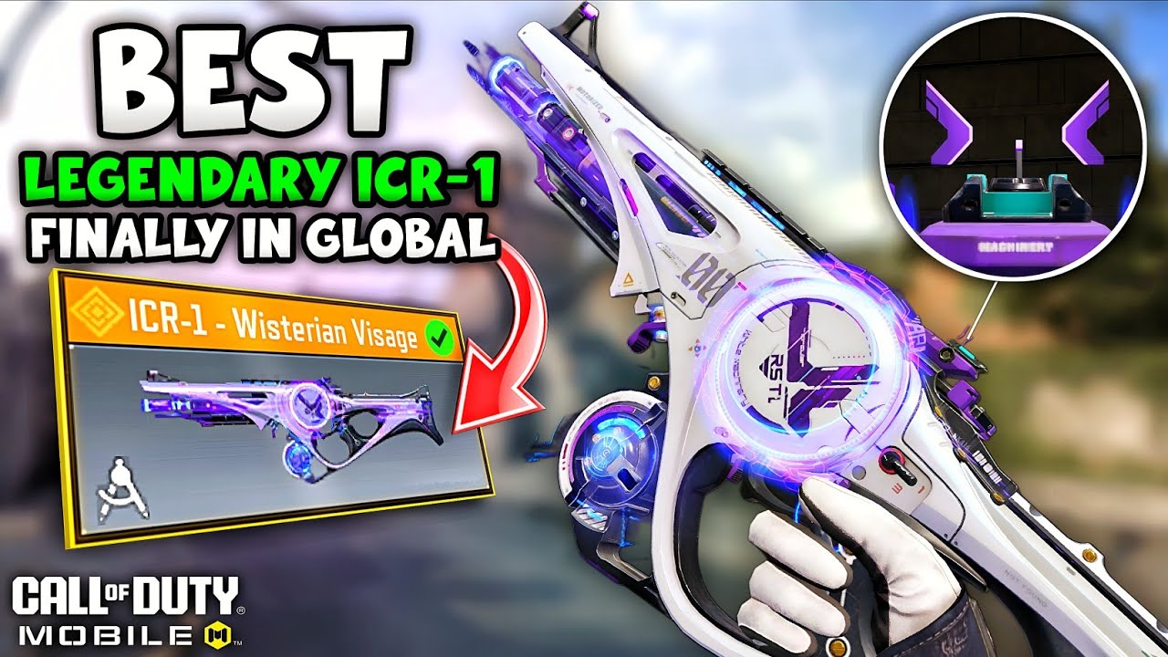 ICR-1 Wisterian Visage is the best Legendary ICR-1 in CODM 