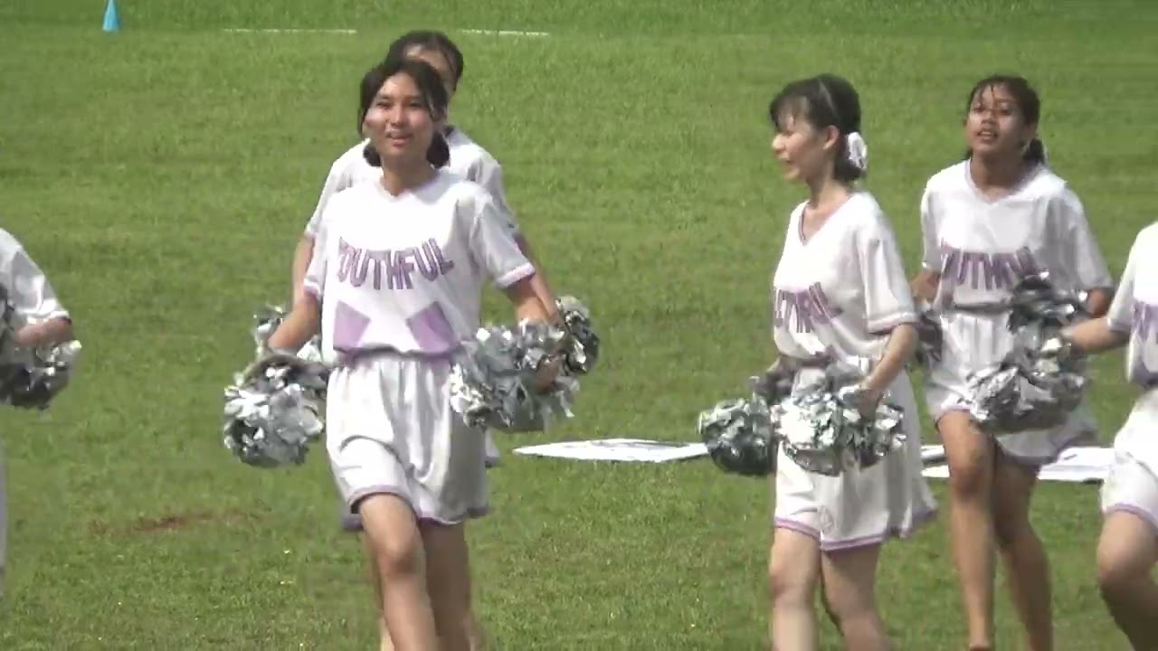 2024古来宽中白队啦啦队close up