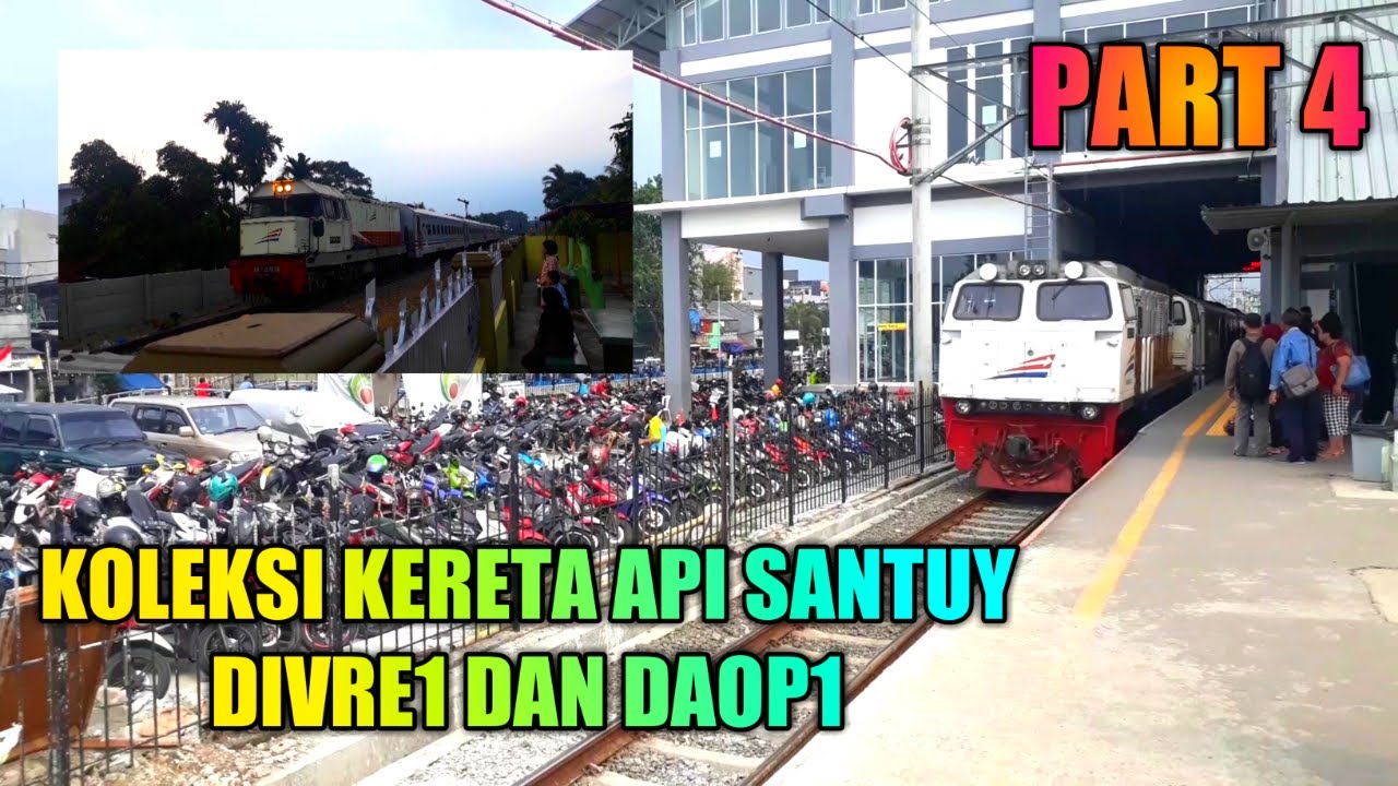 KOMPILASI KERETA API SANTUY Divre1 Dan Daop1 PART 4
