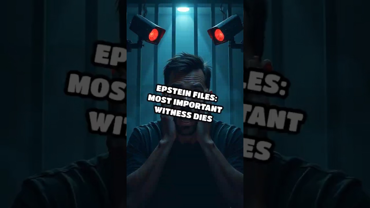 EPSTEIN FILES: THE MOST IMPORTANT WITNESS DIES #shorts #truecrimestories #epsteinfiles #epsteinlist