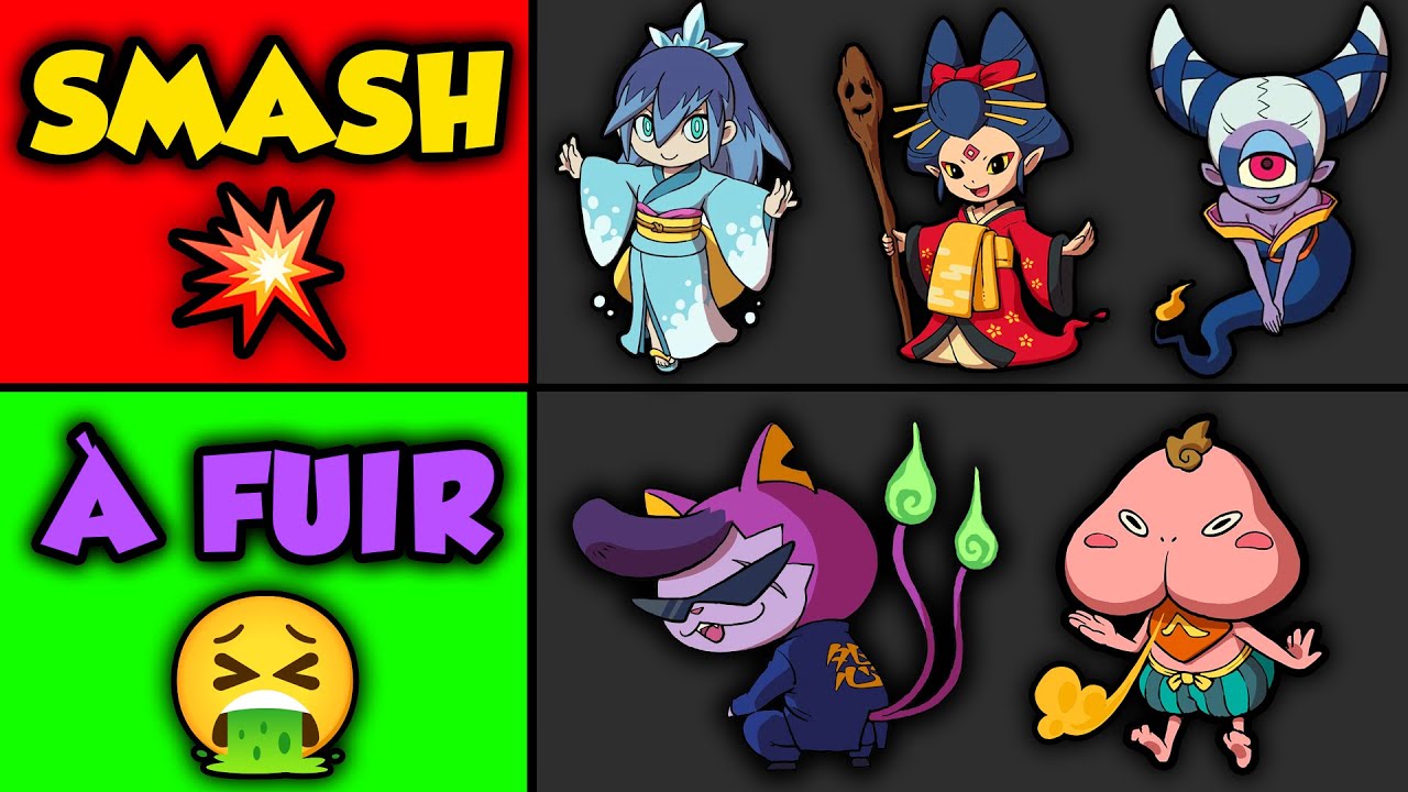 Quel est le Yo-kai le Plus MOCHE ? (Tier List)